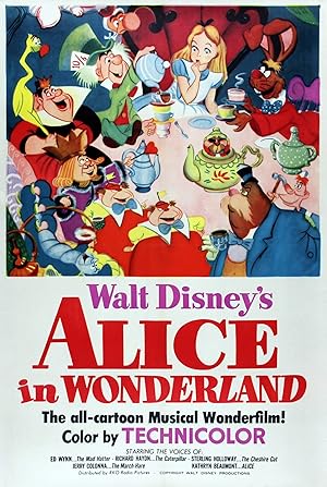دانلود فیلم Alice in Wonderland 1951 بدون سانسور