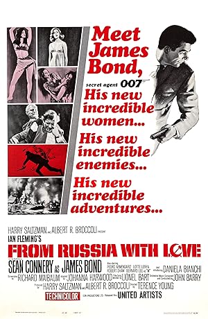 دانلود فیلم From Russia with Love 1963 بدون سانسور